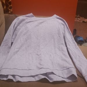 Lilac sweatshirt/long sleeve